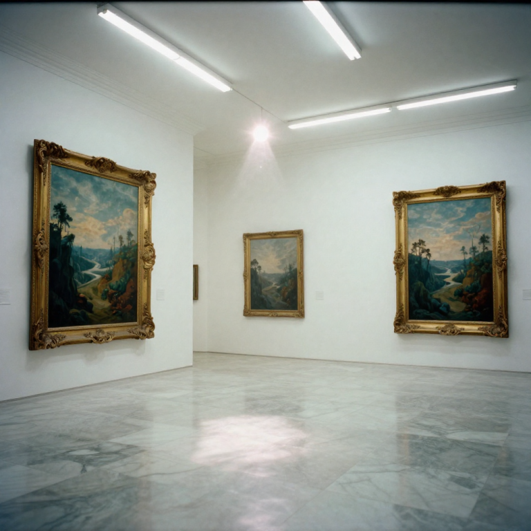 I Found A Place Where The Scenery Is Framed Like A Masterpiece But The Windows Are Just Painted Voids