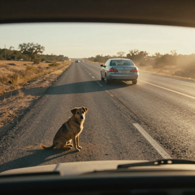 I SAW THE REAR DOOR OPEN AT SIXTY MILES AN HOUR AND PRAYED IT WAS JUST TRASH, BUT THEN I SAW THE LEGS SCRAMBLING FOR TRACTION BEFORE THE TUMBLE. HE SPED OFF, THINKING THE HEAT WAVES WOULD SWALLOW HIS SIN, BUT HE DIDN’T KNOW WHO WAS DRIVING THE BEAT-UP TRUCK BEHIND HIM. I WASN’T A COP ANYMORE, BUT I KNEW THAT SOME CRIMES DON’T NEED A BADGE TO ANSWER FOR—THEY JUST NEED A WITNESS WHO ISN’T AFRAID TO RUN YOU OFF THE ROAD.