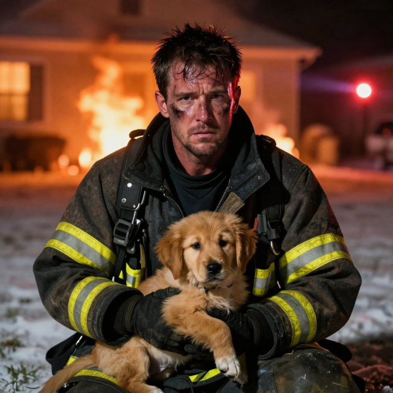 I DISOBEYED A DIRECT ORDER TO EVACUATE BECAUSE I HEARD CRYING IN THE BURNING NURSERY, CONVINCED A CHILD WAS LEFT BEHIND. BUT WHEN I KICKED DOWN THE DOOR AND SAW WHAT WAS HUDDLED IN THE CORNER, I REALIZED SAVING THIS LIFE WOULD COST ME MY BADGE, YET LEAVING HIM WOULD HAVE COST ME MY SOUL.