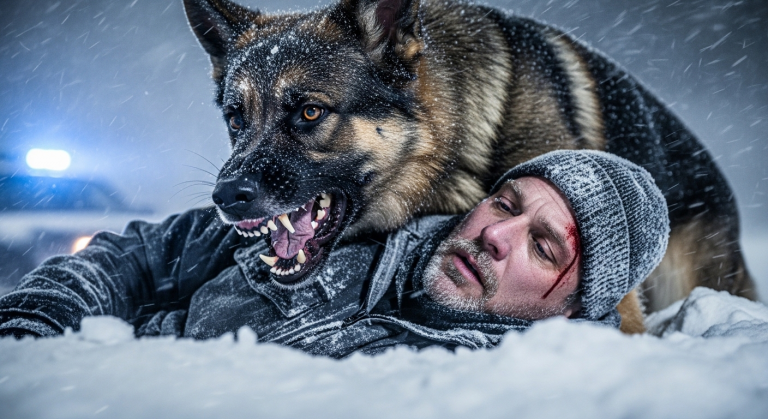 Er dachte, der eisige Tod hätte ihn bereits geholt, doch als dieser K9-Held die Zähne fletschte, begriff er: Sein treuer Partner würde eher die Hölle einfrieren lassen, als ihn den Wölfen zu überlassen. Ein Wunder im Blizzard!