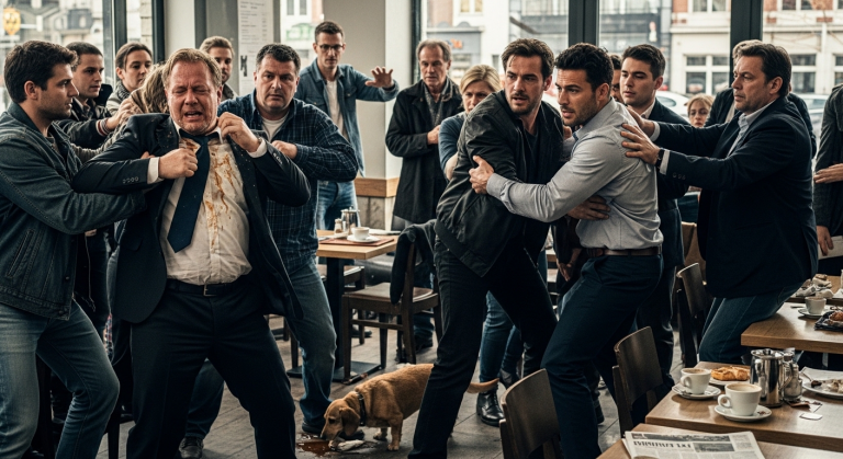 Er goss kochend heißes Kaffeewasser über den schlafenden Hund, nur weil er im Weg lag. Das schmerzerfüllte Jaulen zerriss mir das Herz. Während der Mann spöttisch grinste, rannte ich los. In Deutschland ist ein Hund nicht nur eine Sache, und dieser Mann sollte auf die harte Tour lernen, dass