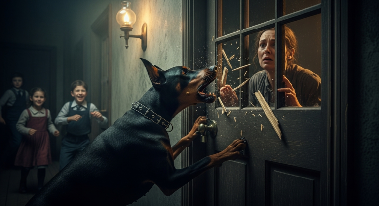 Unfassbar: Kinder sperren demente Mutter ein, während es nach Gas riecht. Nur ihr krasser Dobermann checkt die Gefahr. Was er Sekunden vor der fetten Explosion macht, ist ein absoluter Game-Changer! Diese Geschichte zerreißt dir das Herz.
