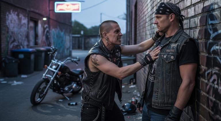 Als ein aggressiver Straßen-Punk einen harmlosen Biker brutal gegen die Wand drückt und ihn aus seinem Viertel werfen will, ahnt er nicht, dass dieser Fremde das einzige fehlende Puzzleteil ist, um das Leben seiner sterbenden Schwester zu retten.