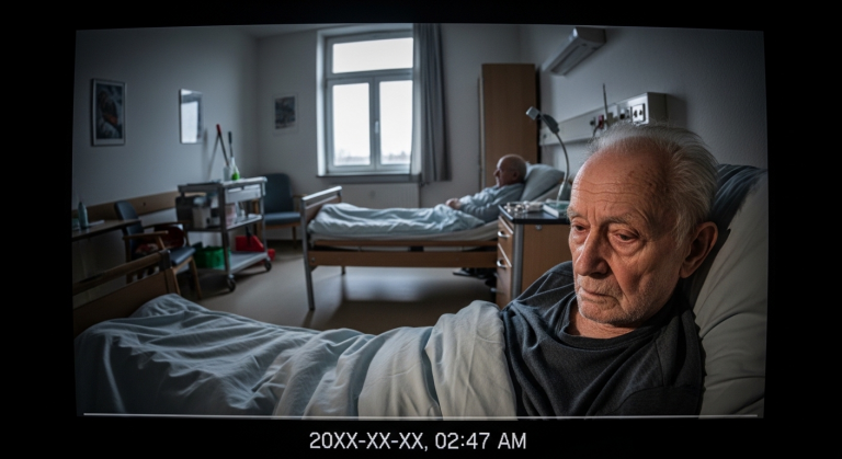 In einem Pflegeheim in Hamburg wird ein alter Mann monatelang vernachlässigt und grausam behandelt, bis eine Reinigungskraft still alles dokumentiert – und das Video ganz Deutschland erschüttert