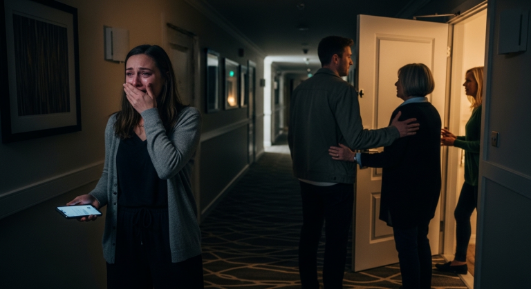 Ich entdeckte, dass meine Schwiegermutter meinen Mann heimlich zu seiner „Ex“ brachte – und das Ende, als ich ihnen bis ins Hotel folgte, ließ die ganze Familie zerbrechen.