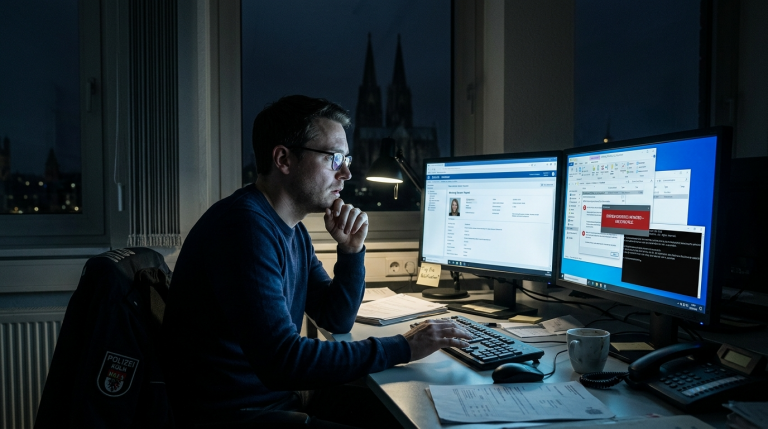 Köln 03:00 Uhr: Ich sollte nur eine winzige Akte fälschen. Doch was dann auf meinem zweiten Bildschirm passierte, ließ mir das Blut in den Adern gefrieren.