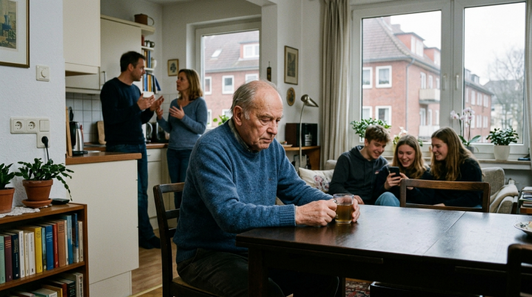 Von seinen eigenen Kindern und Enkeln in Hamburg psychisch misshandelt, um an sein Vermögen zu gelangen, inszeniert Johan sein eigenes Verschwinden und bringt die habgierigen Familienmitglieder dazu, sich gegenseitig zu zerfleischen. Der gesamte Machtkampf wird heimlich von versteckten Kameras aufgezeichnet und endet schließlich mit völliger Mittellosigkeit und Gefängnisstrafen für die gewissenlosen Täter.