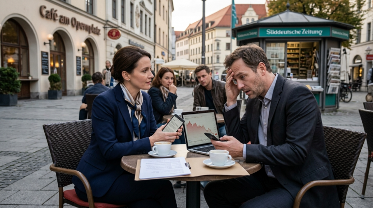In Munich hält ein Mann seine Ehefrau für eine nutzlose Hausfrau, betrügt sie offen und zwingt sie zu einer Scheidung ohne jeglichen Besitzanspruch. Was er jedoch nicht ahnt: Sie ist die geheime Investorin hinter seiner gesamten Lieferkette. Am Tag vor Gericht verkündet sie den sofortigen Rückzug ihres Kapitals, woraufhin sein Unternehmen zusammenbricht und er unter öffentlicher Demütigung sowohl sein Vermögen als auch seinen Ruf verliert.