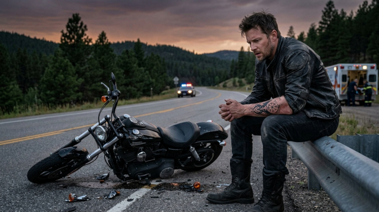 Am Unfallort blieb nur ein Biker ohne Erinnerung zurück. Neben ihm standen eine zerstörte Harley und ein geheimnisvolles Tattoo auf seinem Arm. Doch was bedeutete dieses Zeichen wirklich … und wer war der Mann, bevor alles in Dunkelheit versank?