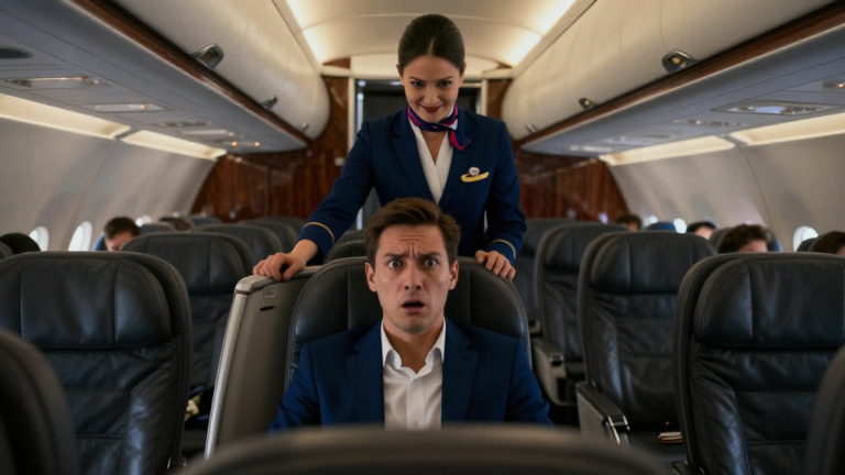 I Asked The First-Class Flight Attendant For A Simple Glass Of Water… Her 5-Word Response Forced Me To End Her Career. – storyteller