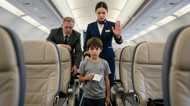 The Little Boy They Tried To Keep From First Class – storyteller