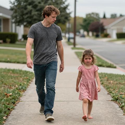 “I Ignored My Four-Year-Old’s Tears And Forced Her To Walk Two Miles Home. When She Asked To Rest Her Foot One Last Time, The Silence That Followed Shattered My World.” – storyteller