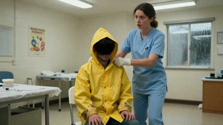 “My 7-Year-Old Son Refused To Take Off His Yellow Raincoat For Six Days Straight. I Thought He Was Just Grieving… Until The School Nurse Lifted The Hood, Looked Me In The Eye, And Said, ‘Mark, Call The Police Right Now.’” – storyteller