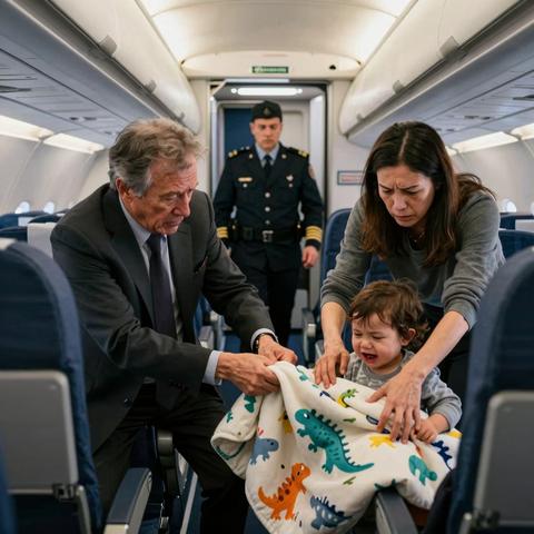 3 Minutes After She Snatched My Son’s Blanket, The Pilot Walked Out – storyteller