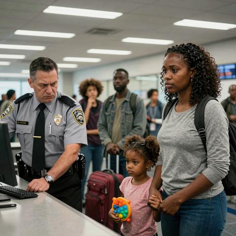 At Gate B42, The Agent Looked At My Nonverbal Black Daughter And Sneered, “She Speaks Or She Doesn’t Board.” They Had No Idea Who I Actually Was. – storyteller