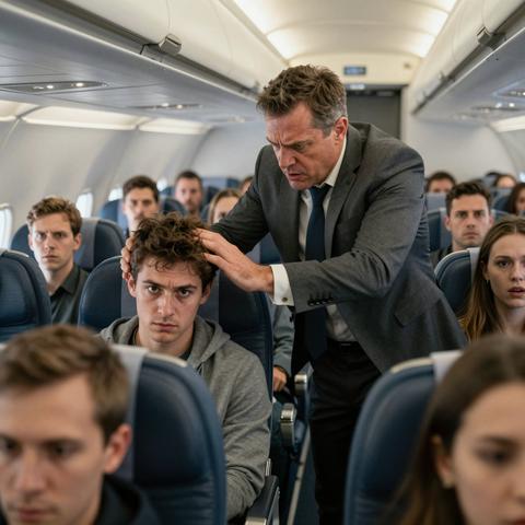 I Booked A First Class Seat On Flight 1247. An Entitled Passenger Shoved My Head Into The Window And Screamed That I Didn’t Belong There… He Had No Idea He Was Talking To His New Boss. – storyteller