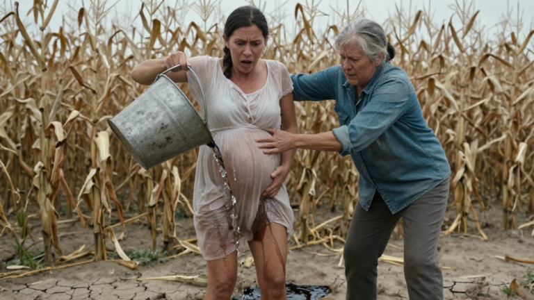 My Mother-In-Law Dragged Me Into The Cornfield And Dumped Ice Water Over My 38-Week Pregnant Belly… But What Dripped Down My Legs Seconds Later Made The Entire Farm Go Dead Silent. – storyteller