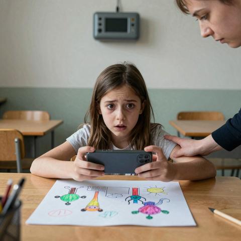 “A 7-Year-Old In My Class Was Glowing With Joy All Morning… Until The Intercom Buzzed. The Look Of Pure, Unadulterated Terror In Her Eyes Will Haunt Me For The Rest Of My Life.”