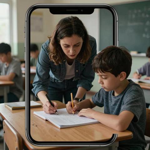 Teacher Realized a Child Was Rewriting the Same Sentence Daily — The Hidden Pattern Broke Her as a Woman