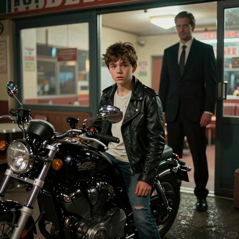 A terrified 7-year-old ran into a diner full of bikers and grabbed the scariest man in the room… But what those fifty “criminals” did next brought down a billionaire’s child-trafficking empire in twelve hours.