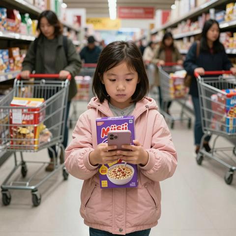 For nearly two hours, a 6-year-old stood quietly in a grocery aisle, holding the same item, while shoppers passed her by—waiting for someone who never came back.