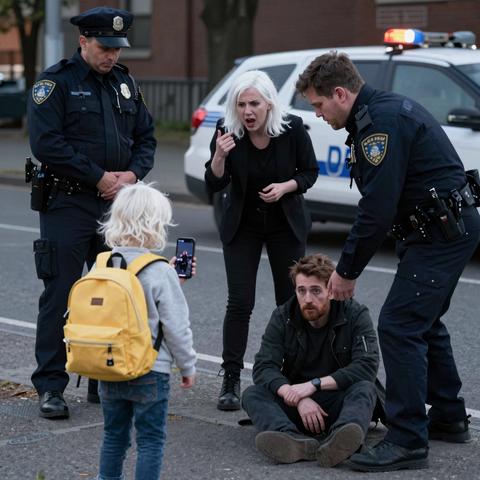 A Karen Screamed Until Police Pinned A Black Man To The Grass In Front Of A Little White Girl—Then The Girl Asked One Question That Broke The Crowd.