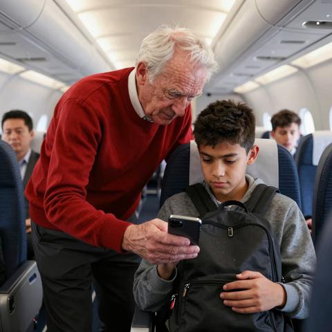 A White Passenger Told My Black Son To “Stop Acting First Class,” And He Quietly Moved Behind Economy—They Didn’t Know His Grandmother Owned The Airline’s Largest Private Terminal.