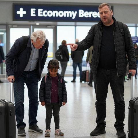 My 7-Year-Old Black Daughter Told Me Not To Stand Beside Her At First Class Boarding Because “They’ll Treat Me Different”—Then A White Passenger Proved Her Right In 30 Seconds.