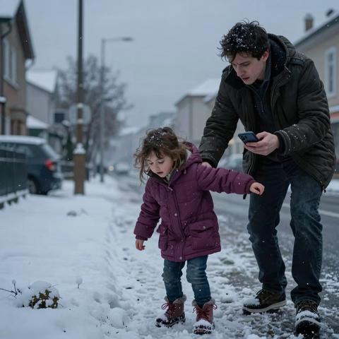 My Five-Year-Old Daughter Cried Halfway Through The Snowy Walk To School, But I Told Her To Stop Being Dramatic. When She Asked To Sit Down One Last Time, The Quiet That Followed Still Haunts Me.