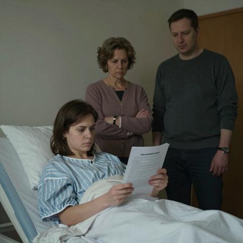 The Discharge Papers Said My Baby Was Leaving With My Husband’s Mother — And The Way My In-Laws Stayed Silent Told Me They Already Knew.