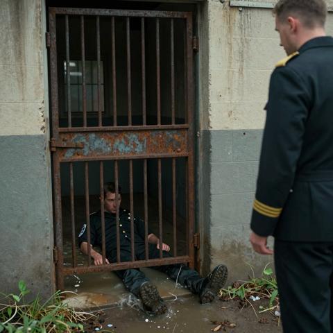 They Locked Me In A Flooded Solitary Cell All Night To Humble A Former Navy Corpsman. When They Opened The Door At Dawn, The Water Wasn’t What Scared Them.