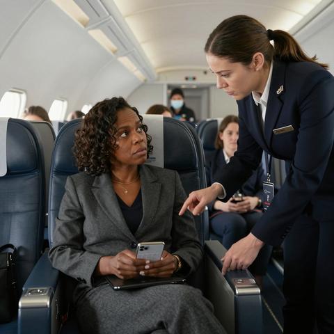 They Told Me My First-Class Seat Was “Probably A Mistake” Because I Was The Only Black Woman There—Then Asked Why I Was Making The Crew Nervous.