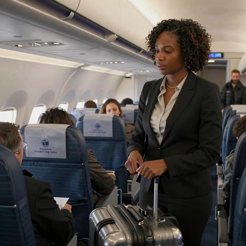 They Made The Only Black Woman In Row 1 Step Into The Aisle While They Served Everyone Else—Then Said I Was “Blocking First Class.” My $600M Call Changed Their Tone.