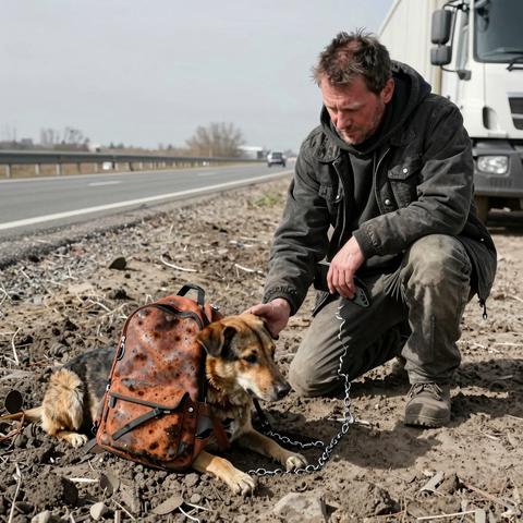 I Pulled My Big Rig Over On Interstate 40 To Chase Away A Stray Playing In Traffic, But The Twisted Truth Buried In The Dirt Stopped Me Dead In My Tracks.