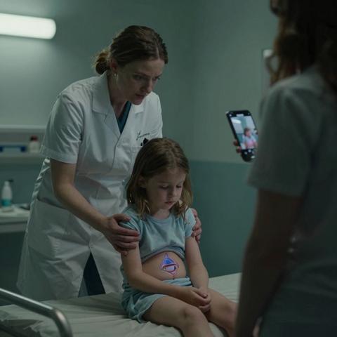 The School Nurse Accused My Five-Year-Old Of Lying To Avoid Recess, But A Strange, Sunken Blue Hollow Near Her Lower Spine Proved We Were Dealing With An Unthinkable Nightmare.