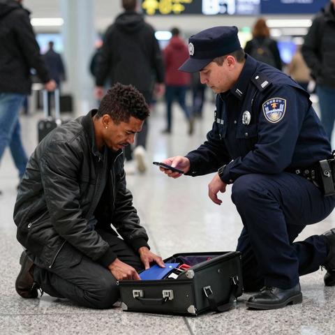 At Gate B12, They Made a Black Passenger Kneel to Repack His Bag After Dumping It on the Floor—That Moment Turned Into a Billion-Dollar Problem