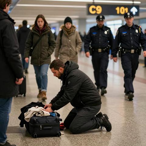 At Gate C9, They Dumped a Black Passenger’s Carry-On and Walked Away—Leaving Him to Pick It Up While Boarding Continued