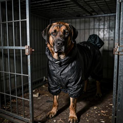 Everyone Thought This 125-Pound (57kg) Bullmastiff Was Acting Strange… But He Rearranged His Cage Every Night and Avoided One Corner