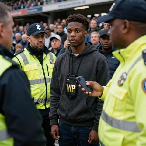 Security Surrounded My Black Son at the Stadium and Took His Pass — In Front of Thousands… But They Didn’t Check What It Granted Access To