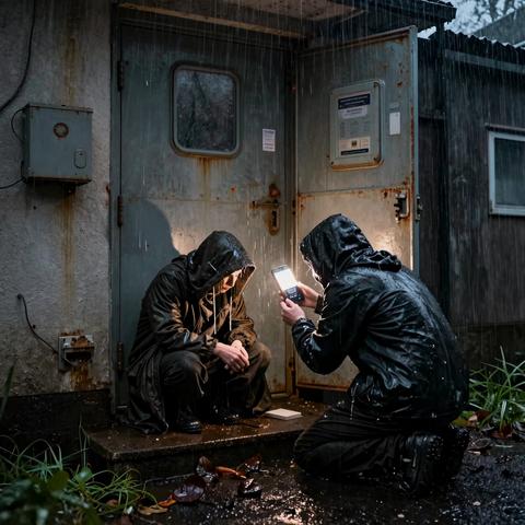 I Ignored The Frantic Scratching At My Shelter Door During A Raging Midnight Storm. When I Finally Opened The Heavy Metal Gate, The Sight On The Concrete Steps Brought Me To My Knees.