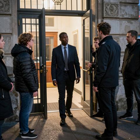 They Stopped My Black Son at the Courtroom Door and Told Him to Wait Outside — In Front of Everyone… But The Case Inside Had His Name On It