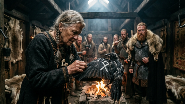 DER JARL LIESS SEINE KRIEGER EIN KLEINES RABENKÜKEN QUÄLEN — BIS DER SEHER DAS ZEICHEN AUF SEINEM FLÜGEL SAH