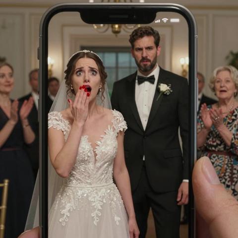 MI ESPOSO ME ABOFETEÓ FRENTE A TODOS EN NUESTRA BODA… PERO EL HOMBRE QUE ENTRÓ DESPUÉS HIZO QUE SU MADRE DEJARA DE APLAUDIR