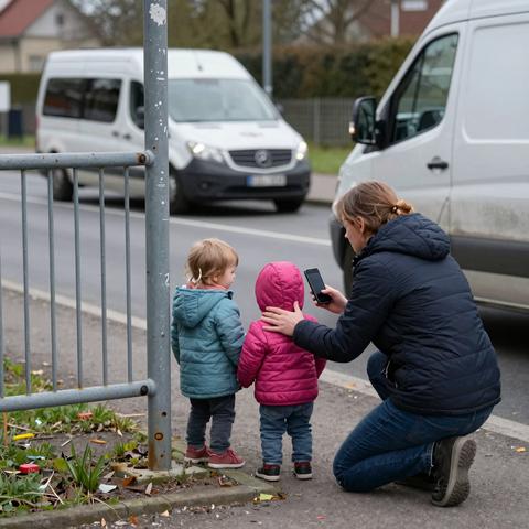 I Thought Two Toddlers Were Just Frozen In Fear On The Highway Overpass… But When I Tried To Pick Them Up, I Uncovered A Secret That Broke Me Completely.