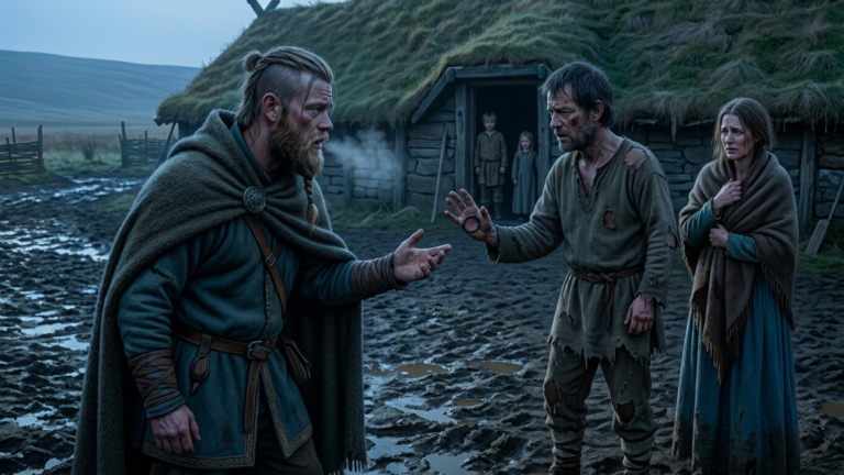 Der Viking-Händler Kaufte Die Letzte Kuh Der Armen Familie Für Einen Rostigen Ring — Doch Am Abend Wollte Der Jarl Genau Diesen Ring Zurück.