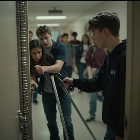 They Called Brave 16-Year-Old Sophie “Half a Person,” Kicked Her Crutch Across the Crowded Willow Creek High Hallway and Let the Whole School Roar with Laughter—Until Her Tough Ex-SEAL Uncle Stormed In, and Suddenly the Bullies’ Powerful Parents Knew Real Fear for the First Time in Their Lives.