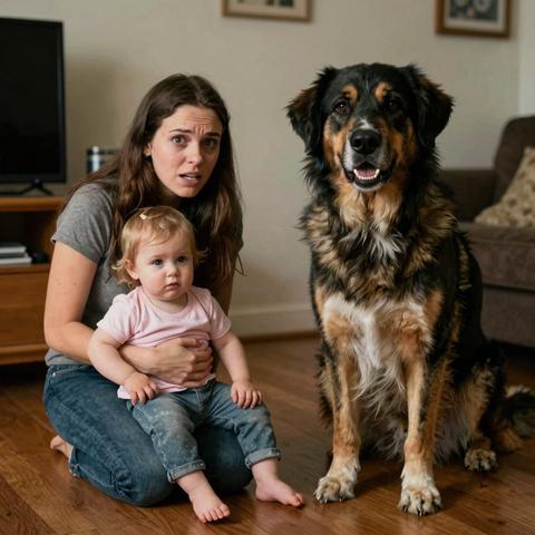 I Trusted Our Babysitter With My Precious Baby Girl and Our Loyal Family Dog – She Swore He Bit My Little One Out of Nowhere, But the Nursery Camera Caught the Heart-Stopping 14 Seconds Before He Lunged That Shattered Everything I Believed