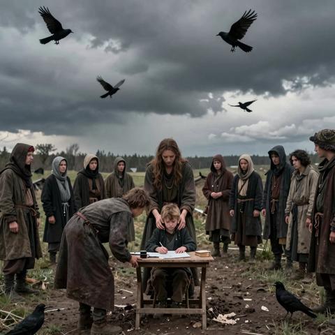 13. THE VILLAGE OFFERED THE BOY TO THE GODS—THEN A MURDER OF CROWS BLACKENED THE SKY AND MADE THEM RUN IN TERROR