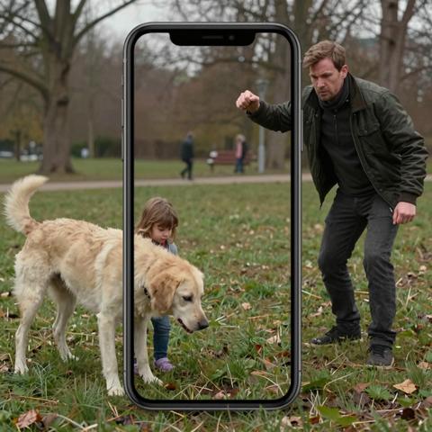 17. CREYERON QUE MI PERRO ESTABA DESPEDAZANDO A UNA NIÑA EN EL PARQUE… LO QUE EL PADRE VIO CUANDO LEVANTÓ EL PUÑO ME SIGUE DANDO PESADILLAS.