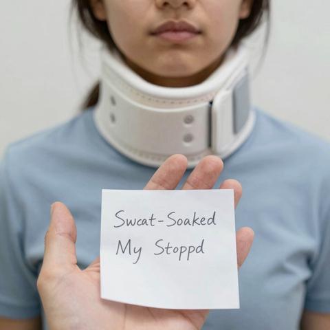The Paramedics Swore They Didn’t Put The Rigid Neck Brace On The 7-Year-Old Girl. When I Unfastened The Velcro Straps, A Sweat-Soaked Note Dropped Directly Into My Palm.